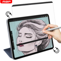 RBP Paper Screen Protector for iPad Air 4/5 2022 For iPad Pro 11 12.9 2022 10.2 8th 7th 9th Mini 6 Removable Magnetic attraction