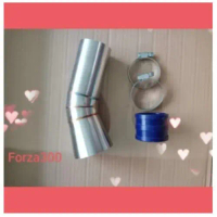 ท่อกรองเลส forza300-350 แถมยางกันน้ำ