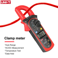 UNI-T UNI T Digital Clamp Meter DC AC Current UT203 UT204 UT200 Series 400A-600A Power Clamp Multimeter Tester Ammeter