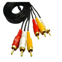 [富廉網] AD-3 5M 6P AV端子RCA訊號線