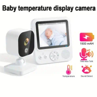 Baby Monitor CCTV Kamera dengan Layar 2.8 Inch dan Baterai 1500mAh
