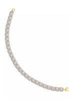TOMEI TOMEI Diamond Cut Collection Full Bead Bracelet, Yellow Gold 916