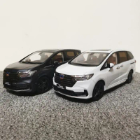 1:18 Scale 2022 New HONDA ODYSSEY Vehicle SUV Alloy Car Model Diecast Toys Collectible Decoration Ornament Gifts Boys Toys Cars