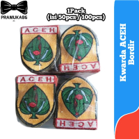 1Pack Bed Kwarda ACEH Bordir / Badge Kwarda Pramuka Provinsi ACEH Bordir