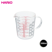 【HARIO】耐熱手把量杯 500ml 耐熱玻璃 玻璃量杯 烘焙用具 烹飪