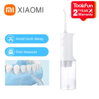 XIAOMI MIJIA Oral Irrigator for Teeth Water Flosser Portable Dental Irrigator bucal Ultrasonic Tooth Cleaner waterpulse tooth