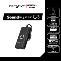 CODซาวด์การ์ดภายนอก USB CREATIVE Sound Blaster G3 - Windows | แมคโอเอส | PS5 ™ | นินเทนโดสวิตช์ ™Tik