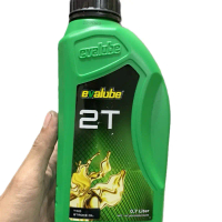 EVALUBE 2T HIJAU / TWO STROKE OIL 0,7 Liter Motorcycle 2 tak