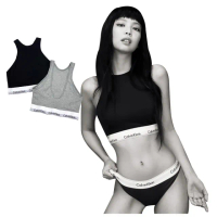 【Calvin Klein】CK內衣 Calvin Klein削肩背心 JENNIE款 露肩內衣 無襯墊 CK(QF7214 HK側)