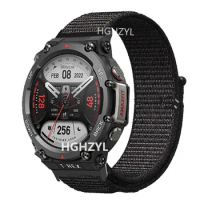 Nylon Loop Strap For Huami Amazfit T-REX 2 Smart Watch Band Women Men Bracelet For Amazfit T-Rex/T-Rex Pro Wristband Correa