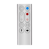 Replacement Remote Control Suitable for Dyson AM09 HP00 HP01 Air Purifier Leafless Fan Remote Control Silver