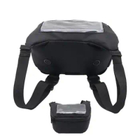 Motorcycle Tank Bag Wrist Bag Phone Case Storage Bag Adjustable Motorcycle Front Bag Multifunctional For Motorcycle Scooter
