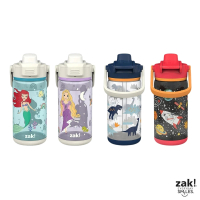 Zak Beacon 兒童防漏塑膠吸管水瓶/水壺 防漏水設計 16盎司 約454ml(多款可選)