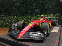 1/18 BBR Ferrari F1-75 2022 Carlo Sainz BBR221865DIE【MGM】