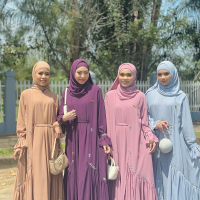 เดรสรุ่นAyra abaya  งานดีเลิ่ด