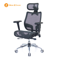 Mesh 3 Chair 恰恰人體工學網椅-旗艦版-酷黑(人體工學椅、網椅、電腦椅、主管椅)
