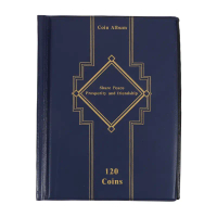 120 Large Grid Collection Album  Collection Album Stamp Collection Ancient  Collection