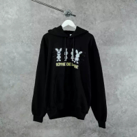 Acme De La Vie Hoodie ADLV MUGSHOT ALIEN WHITE BLACK HOODIE 100% ORIGINAL