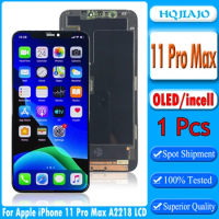 6.5'' 100% Tested OLED/INCELL LCD Screen For Apple iPhone 11 Pro Max LCD Display Touch Screen Digitizer Replacement Assembly