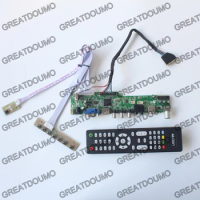 M6V5 TV controller board support TV AV VGA Audio USB HDMI-Compatible 1920X1080 LCD panel N184H6-L02 N173HGE-L21 LP173WF1-TLC1