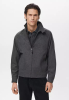 MANGO Man Wood Blend Jacket