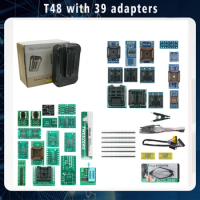 V12.5 Origial T48 [TL866-3G] Programmer with 39 Adapters Support 31000+ ICs for EPROM/MCU/SPI/Nor/NAND Flash/EMMC/ IC TESTER