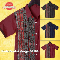 Angelaco | Batik Gorga Anak Lengan Pendek | Batik Premium Etnik Gorga Batak BG10