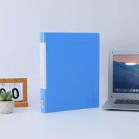 彩色A4資料夾環式孔夾三孔O型夾活頁資料辦公用品文具