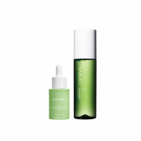 【NARUKO 牛爾】零毛孔雙星組★茶樹三酸毛孔安瓶精華30ml+茶樹抗痘粉刺調理水150ml(煥膚去粉刺/減油補水)