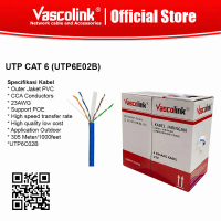 Kabel LAN UTP Cat 6 Blue Vascolink / Kabel DATA Cat 6 Blue vascolink