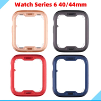 Aluminum Middle Frame Bezel For Apple Watch Series 6 S6 40mm 44mm LCD Plate Middle Chassis Replacement
