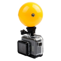 運動相機配件 水下攝影防沉浮標漂浮圓盤 潛水自拍浮力球