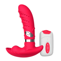 Electric Shock Butterfly Wearable Dildo Vibrator For Women Wireless Remote Vibrator Clitoral Massager Orgasm Stimulator Sex Toys