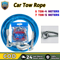 TALI Derekan Mobil Darurat 5 TON / 7 TON Kawat Baja 4M / 5M - Wajib ada di Kit Darurat Mobil