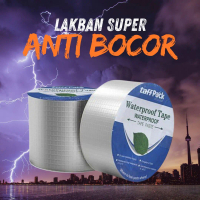 Lakban Anti Bocor 5 meter Aluminum Foil Butyl Super Tape Waterproof Lem Perekat Anti Air Tahan Panas