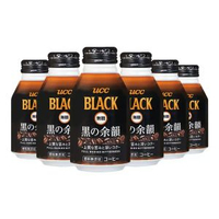 其他品牌 - 日本原裝進口UCC優詩詩芳醇黑咖啡飲料(小瓶) 0糖0脂0卡275ml罐裝