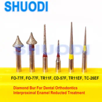 Diamond Bur for Dental orthodontic Interproximal enamel reducted treatment Dental burs polishing bur