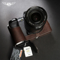 handwork Photo Camera Genuine leather cowhide Bag Body BOX Case For Fujifilm FUJI XS10 X-S10 Protective sleeve box base shell
