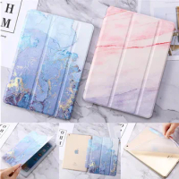 For iPad mini 123 Marble Pattern Silicon Cases For iPad mini4 mini5 Case Tri-Fold Slim For Mini 123 Mini 4 mini5 2019 Case Funda