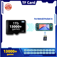 TF Game Card For Retroid Pocket 3 Plus Flip Memory PS2 PSP PS1 NGC 3DS Box Classic Retro Games portable Handheld 1T 512G ODin 2