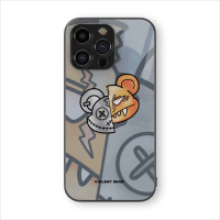 Glossy Casing HP Kaws Violent Bear Untuk IPhone/Oppo/Samsung/Vivo/Realme/Xiaomi/Poco Flippercase