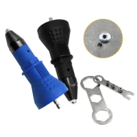 Electric Rivet Nut Gun Rivet Nut Riveting Tool Cordless Riveting Drill Adaptor Insert Riveting Drill Adapter Nut Tool Accessorie