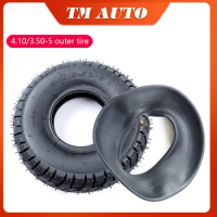 4.10/3.50-5 tires and inner tubes are suitable for 47/49cc motorcycle scooter mini four-wheel SUV ATV rubber wheels