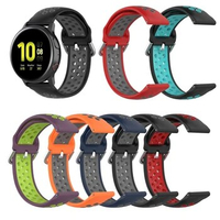 18mm 20mm 22mm Sport Colorful Silicone Watch Strap Watchband Bracelet for Huawei Watch Galaxy Watch Gear S3 Moto 360 Fossil Q