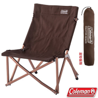 美國 Coleman 達人帆布低坐姿休閒椅(耐重80kg).折疊椅.露營椅_CM-37442