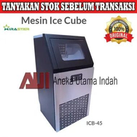 Wirastar ICB-45 Ice Cube Machine - Mesin Pembuat Ice Batu Bentuk Kotak - Ice Cube Maker ICB45 DIAMBI