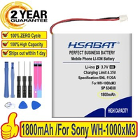 Top Brand 100% New 1800mAh SP 624038 Battery for Sony WH-1000xM3 WH-1000MX4 WH-CH710N/B WH-XB900 WH-XB900N LIS1662HNPC