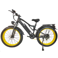Off-road Full suspension Pedal assist Mountain Bicycle Ebike 500W 750W Long Range Electric Motorcycle Bike