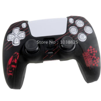 1pc Game Printing Silicone Case for PlayStation 5 PS5 Controller Protection Skin cover for PS5 gamepad controller