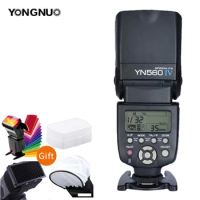 YONGNUO YN560IV YN560-IV YN560 IV Wireless Flash Speedlite YN560-TX II Trigger For Canon Nikon Olympus Pentax Fuji Camera